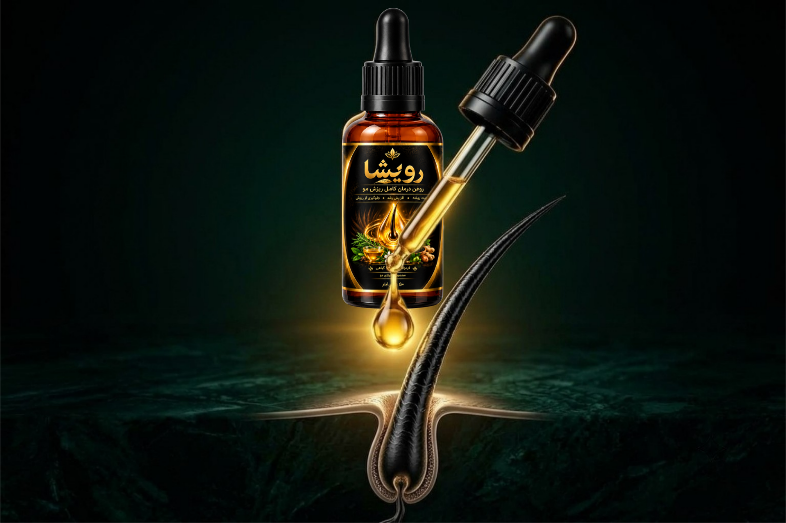 قطره روغن رویشا